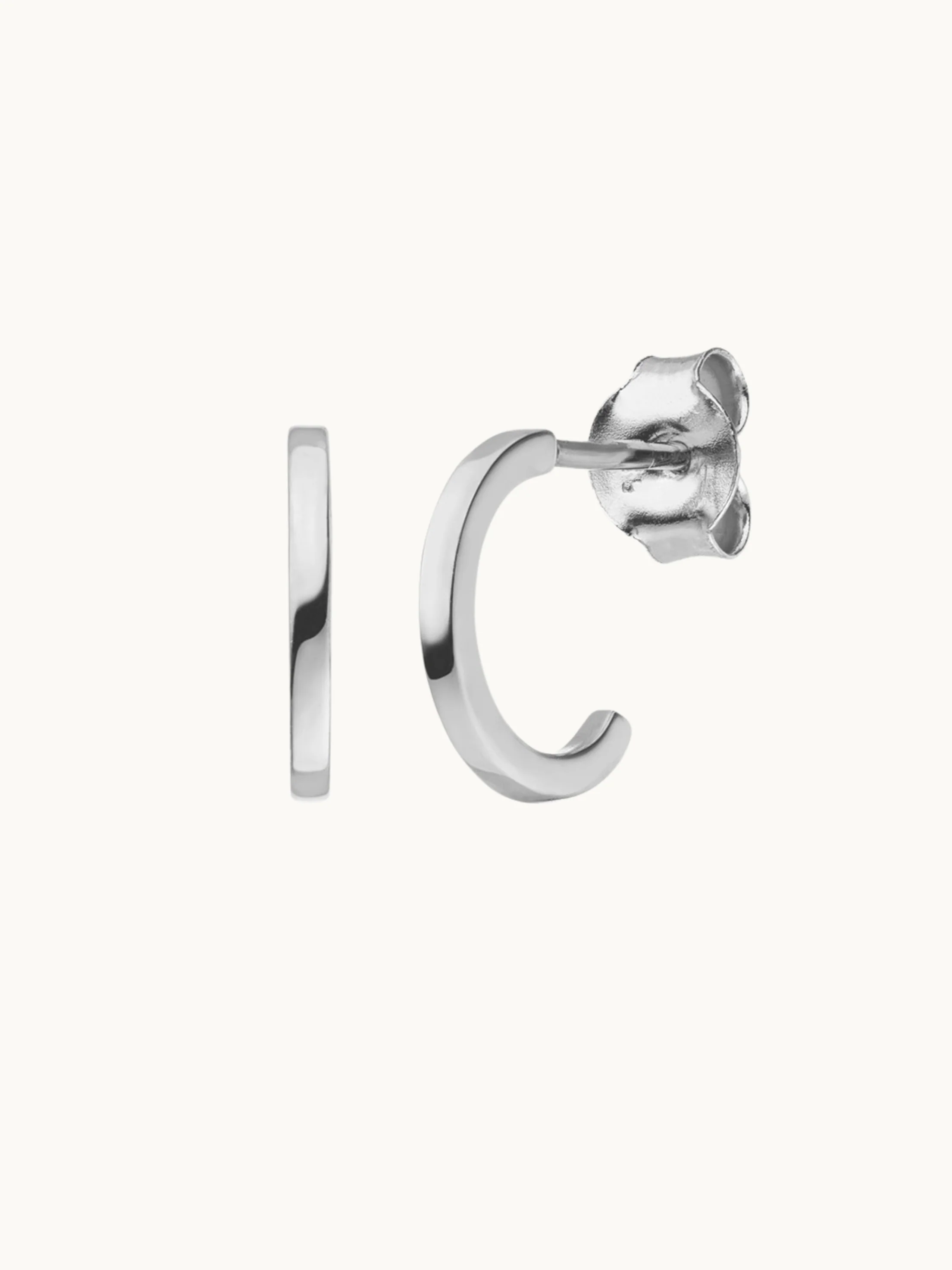 Berlin Basic Gold Hoops | 14k Echtgold - Image 6