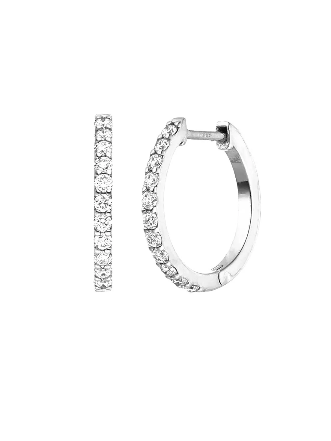 Diamond Huggies | 14k Echtgold - Image 10